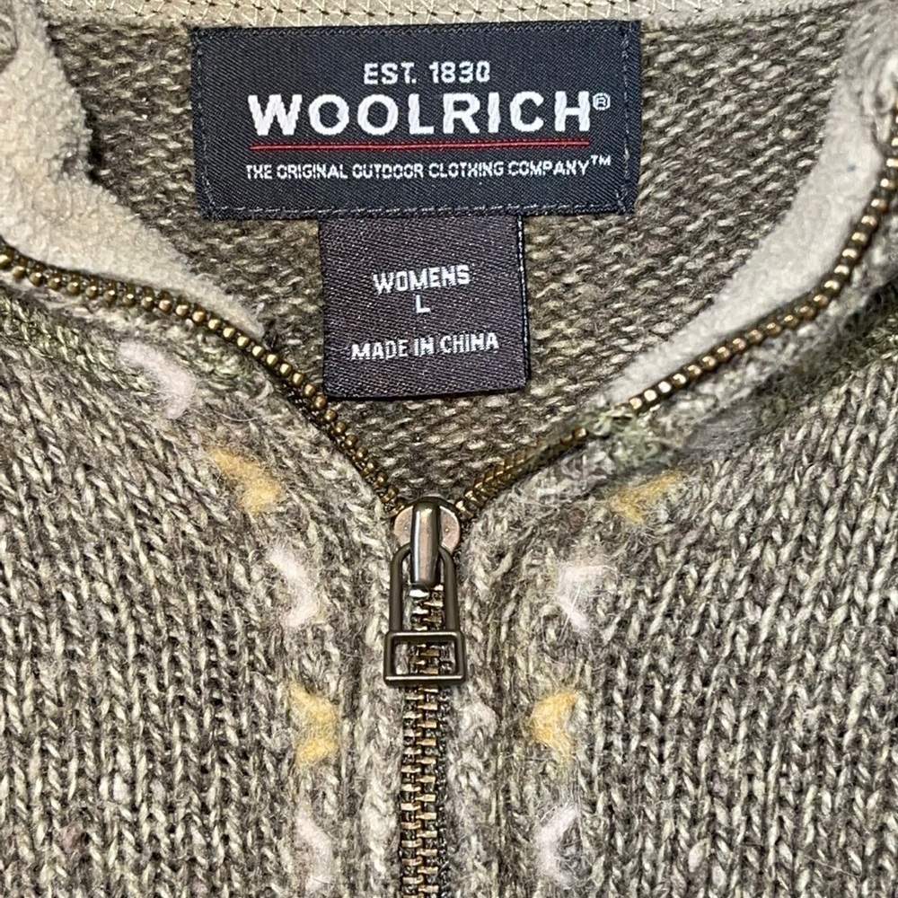 Woolrich women’s wool blend sweater. GUC Size Large - Picture 3 of 4